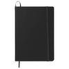 Bullet Black 5'' x 7'' FSC Mix Snap Elastic Closure Notebook