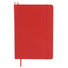 Bullet Red 5'' x 7'' FSC Mix Snap Elastic Closure Notebook
