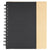 Bullet Black 6.5'' x 7'' FSC Mix Lock-it Spiral Notebook