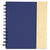 Bullet Blue 6.5'' x 7'' FSC Mix Lock-it Spiral Notebook
