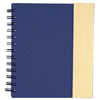 Bullet Blue 6.5'' x 7'' FSC Mix Lock-it Spiral Notebook