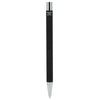 Bullet Black Maxi Recycled Aluminum Soft Touch Gel Pen