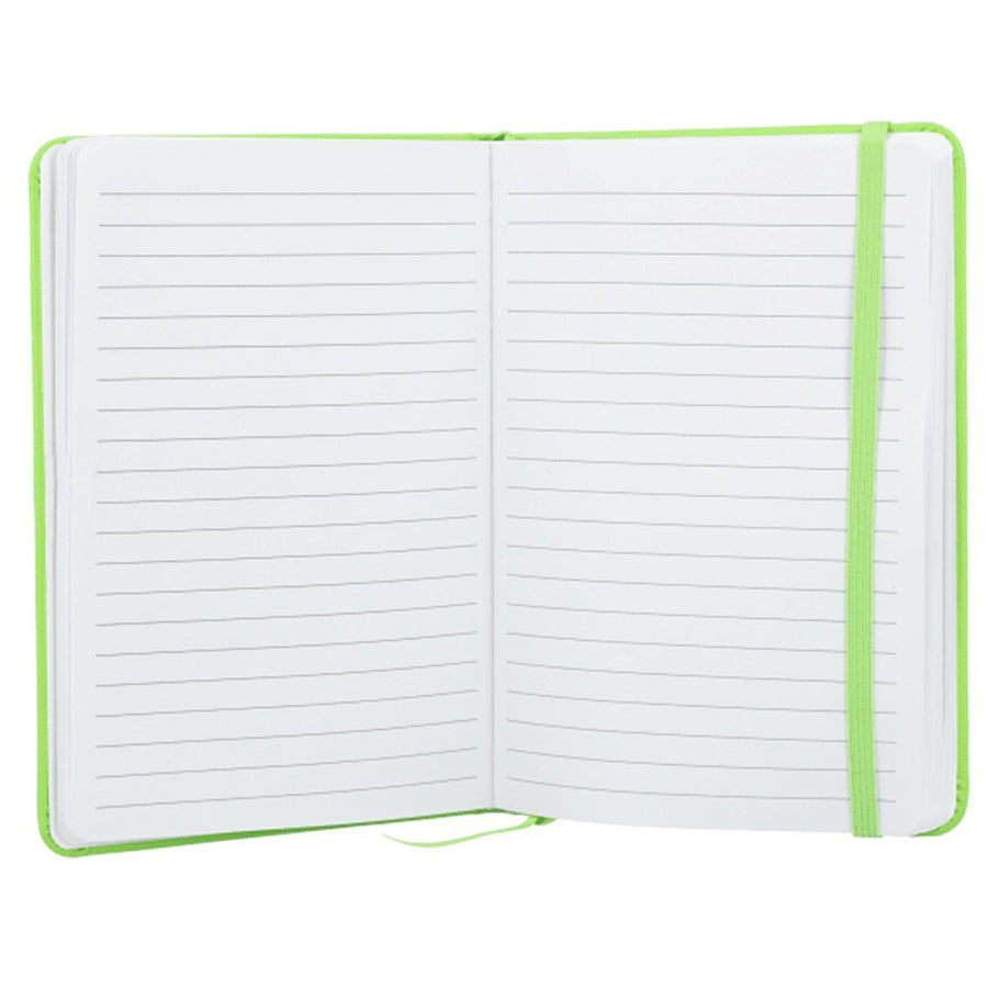 Bullet Lime 5" x 7" Remark Recycled Bound Notebook