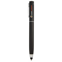 Bullet Black 3-in-1 Tech Cleaning Stylus Gel Pen
