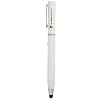 Bullet White 3-in-1 Tech Cleaning Stylus Gel Pen