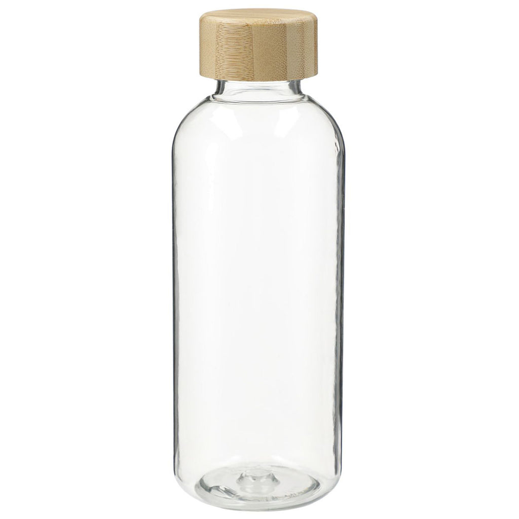 Bullet Clear Sona 22oz RPET Reusable Bottle w/ FSC 100% Bamboo Lid