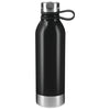 Bullet Black Perth Single-Walled Stainless Steel 25oz Sports Water Bottle