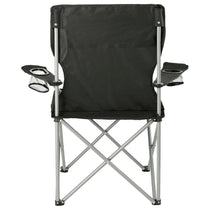 Bullet Black Fanatic Event Folding Chair (300lb Capacity)