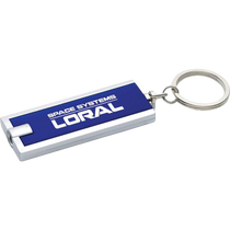Bullet Translucent Blue Rectangular Key-Light