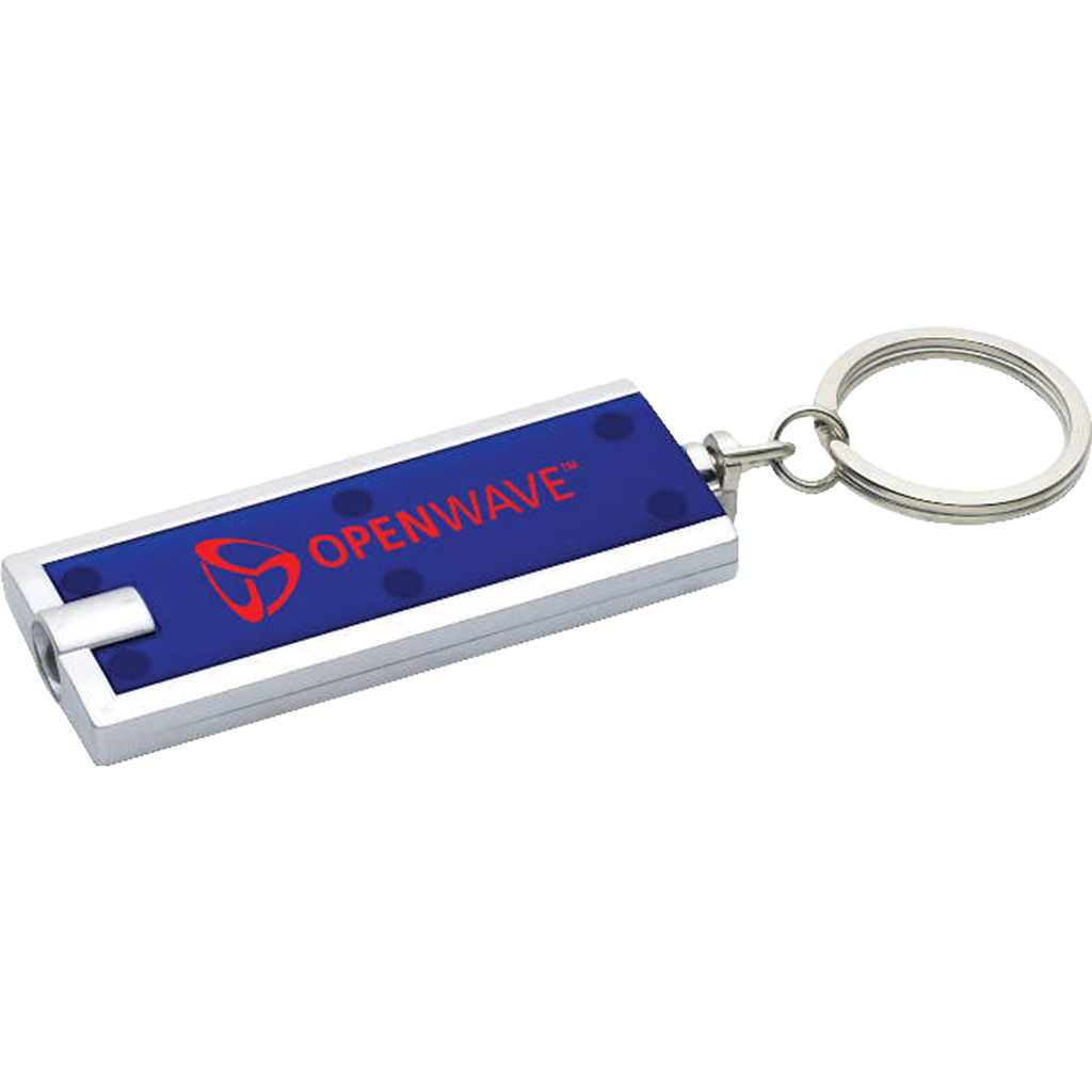 Bullet Translucent Blue Rectangular Key-Light