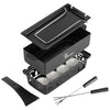 Swissmar Black Tandem Candle Fondue & Raclette Set