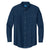 Port & Company Men's Ink Blue Long Sleeve Denim Shirt
