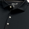 Johnnie-O Men's Black Birdie Solid Jersey Performance Polo