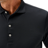 Johnnie-O Men's Black Birdie Solid Jersey Performance Polo