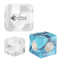 Mixie Clear-White Ice Breaker Stress Ball