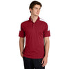 Sport-Tek Men's Deep Red/ White Competitor United Polo