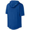 Sport-Tek Men's True Royal Club Short Sleeve Hoodie