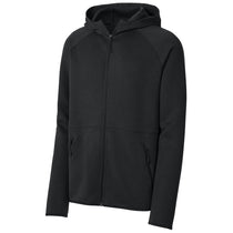 Sport-Tek Men's Black Phenom Full-Zip Hoodie