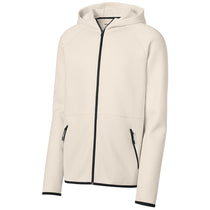 Sport-Tek Men's Ecru Phenom Full-Zip Hoodie