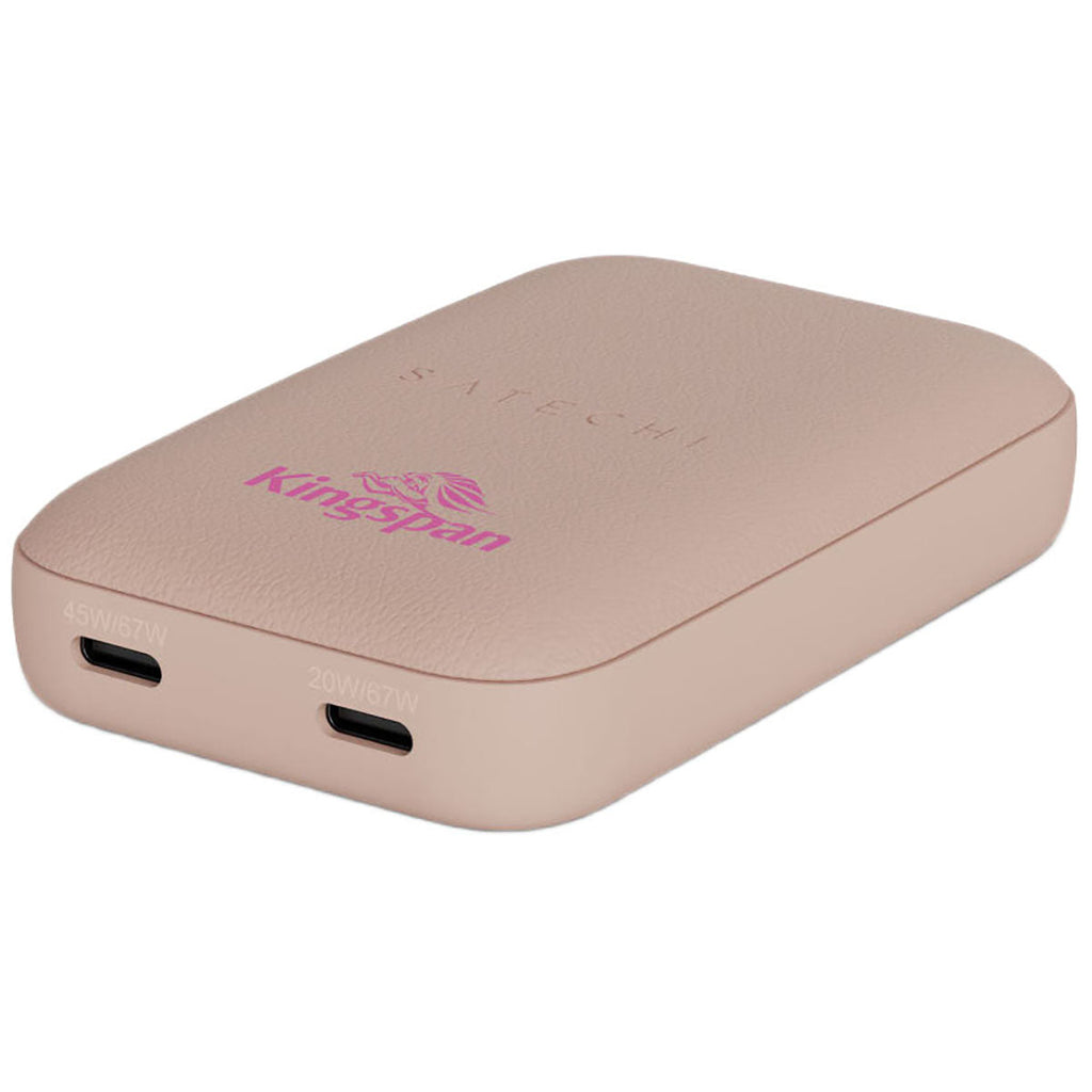Satechi Dessert Rose 67W Slim OntheGo Wall Charger