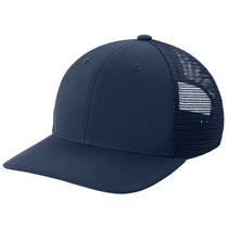 Sport-Tek True Navy/ True Navy Club Trucker Cap