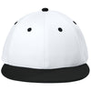 Sport-Tek White/Black/White Impact Mesh Stretch-Tek Cap