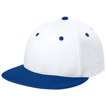 Sport-Tek White/True Royal/White Impact Mesh Stretch-Tek Cap