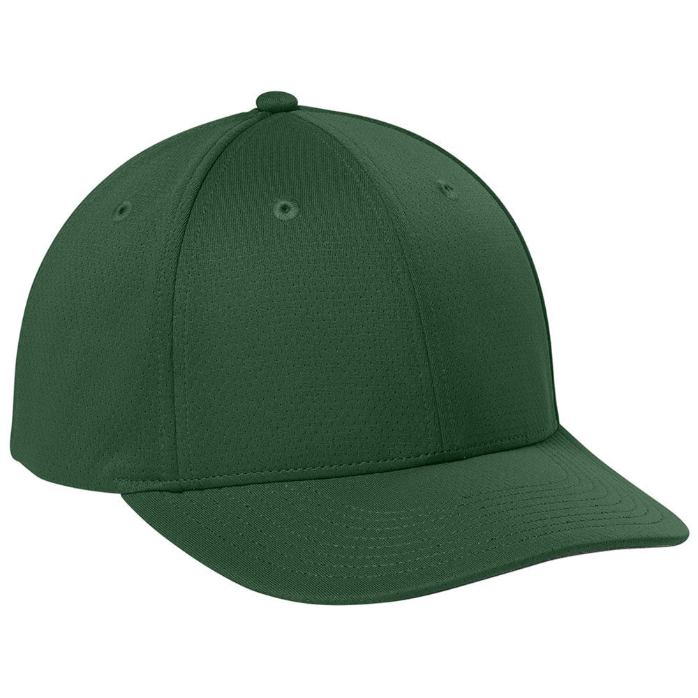 Sport-Tek Forest Green Impact Mesh Stretch-Tek Adjustable Cap