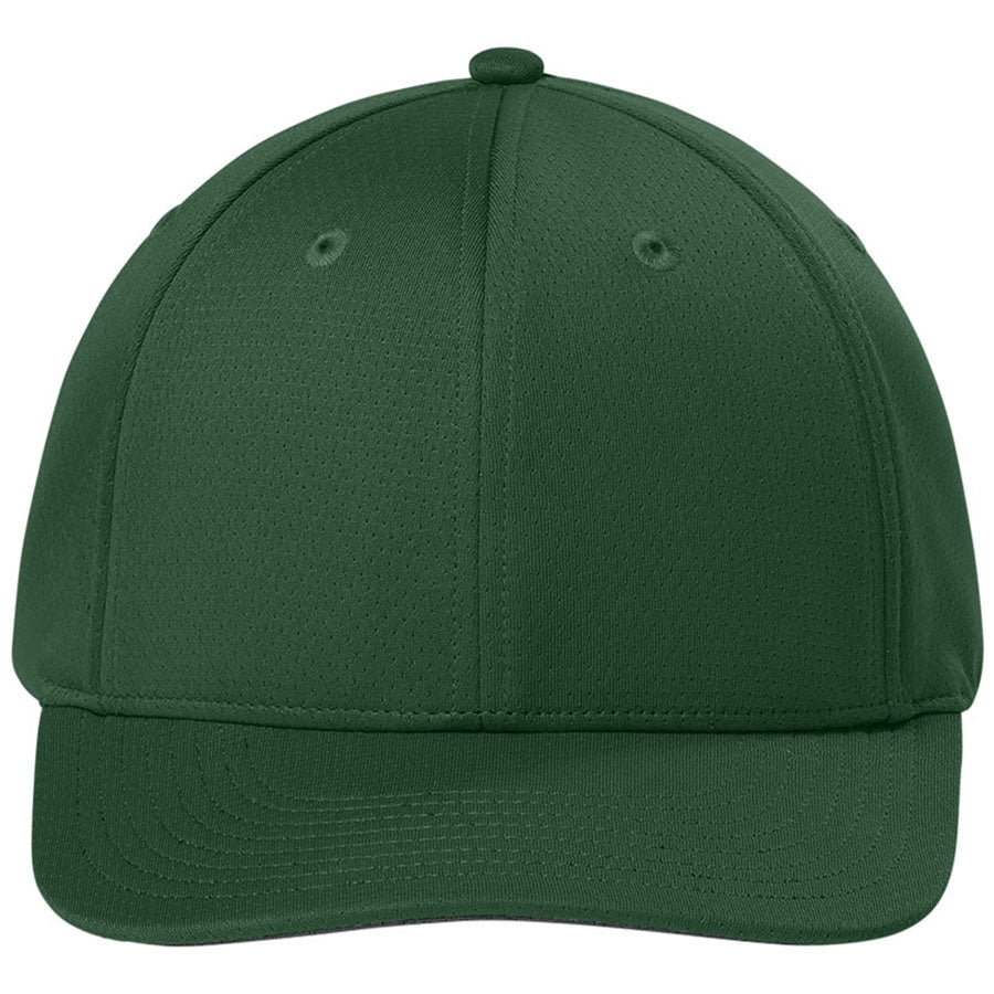 Sport-Tek Forest Green Impact Mesh Stretch-Tek Adjustable Cap