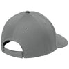 Sport-Tek Grey Concrete Impact Mesh Stretch-Tek Adjustable Cap
