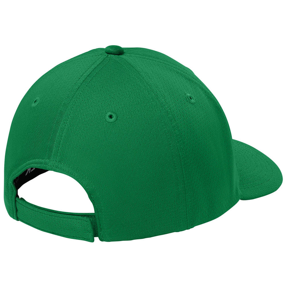Sport-Tek True Kelly Green Impact Mesh Stretch-Tek Adjustable Cap