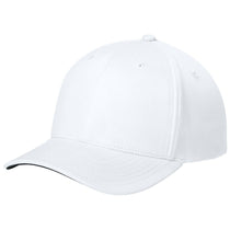 Sport-Tek White Impact Mesh Stretch-Tek Adjustable Cap