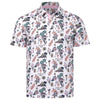 Swannies Men's Vintage White Oasis Polo