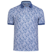 Swannies Men's Blue Shadow Haven Pique Polo