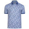Swannies Men's Blue Shadow Haven Pique Polo