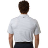 Swannies Men's Glacier White Smith Striped Polo