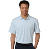 Swannies Men's Sky White Smith Striped Polo