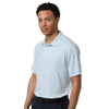 Swannies Men's Sky White Smith Striped Polo