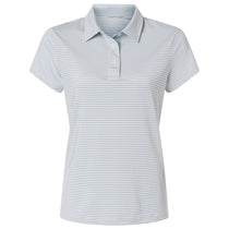 Swannies Women's Glacier White Kayla Striped Polo