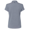 Swannies Women's Navy White Kayla Striped Polo