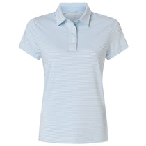 Swannies Women's Sky White Kayla Striped Polo