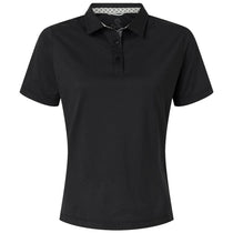 Swannies Women's Black Heather Ella Polo