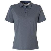 Swannies Women's Navy Heather Ella Polo