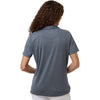 Swannies Women's Navy Heather Ella Polo
