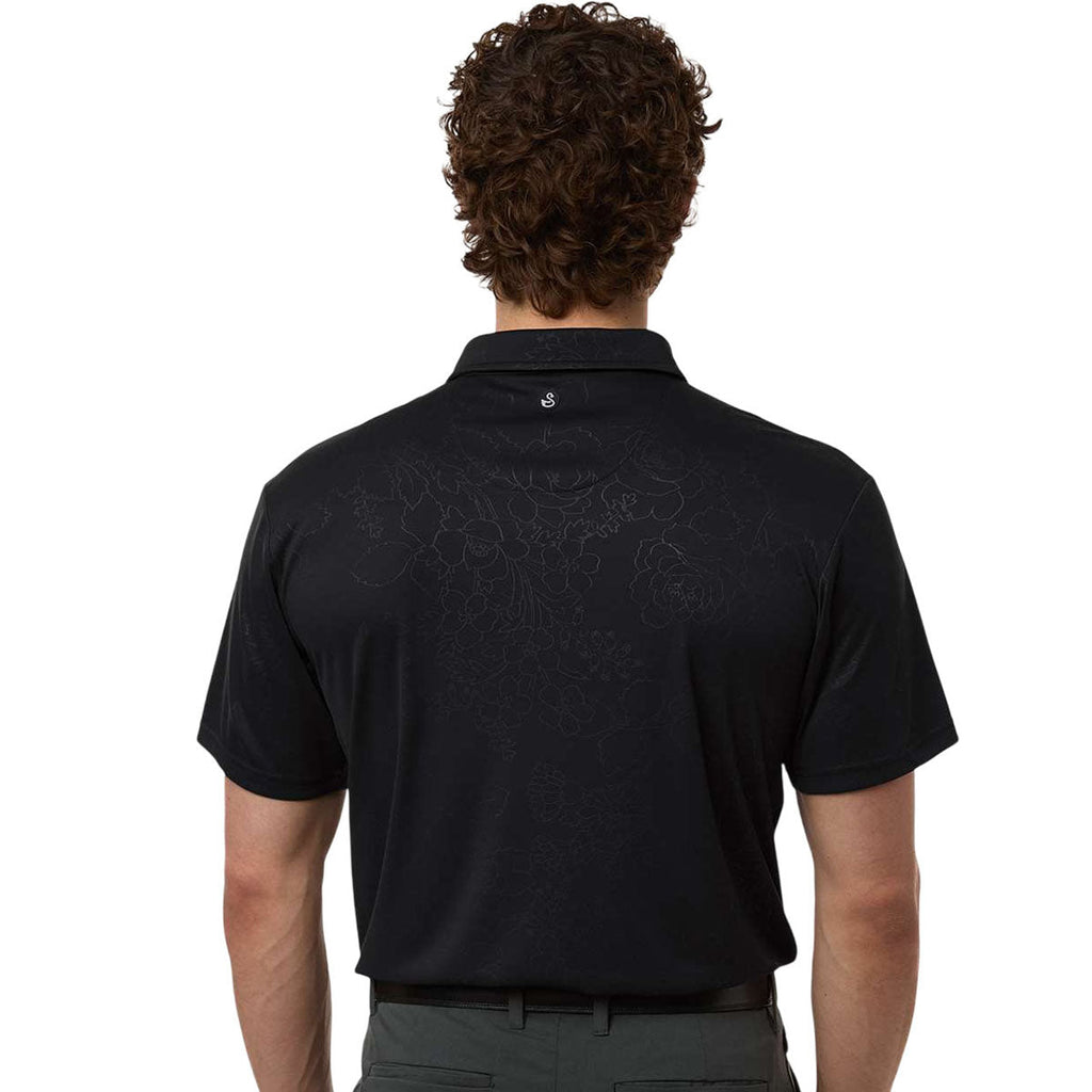 Swannies Men's Black Ehrman Polo