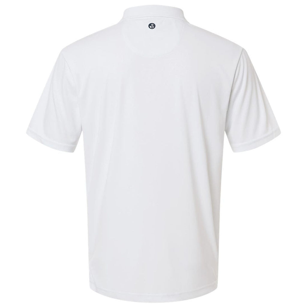 Swannies Men's White Ehrman Polo