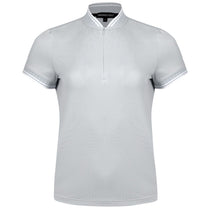 Swannies Women's Grey Tara Tipped Polo