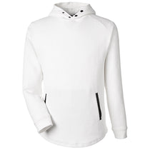 Swannies Golf Unisex White/Black Camden Hooded Pullover