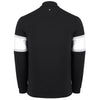 Swannies Men's Black/White Own Quarter-Zip Colorblock Pullover