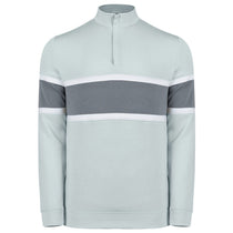 Swannies Men's Glacier/Graphite Own Quarter-Zip Colorblock Pullover